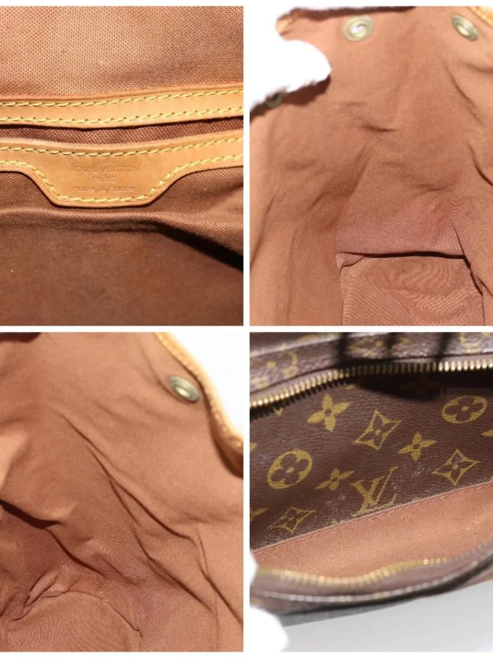 LOUIS VUITTON Monogram Montsouris GM Backpack M51135 LV Auth ka4969